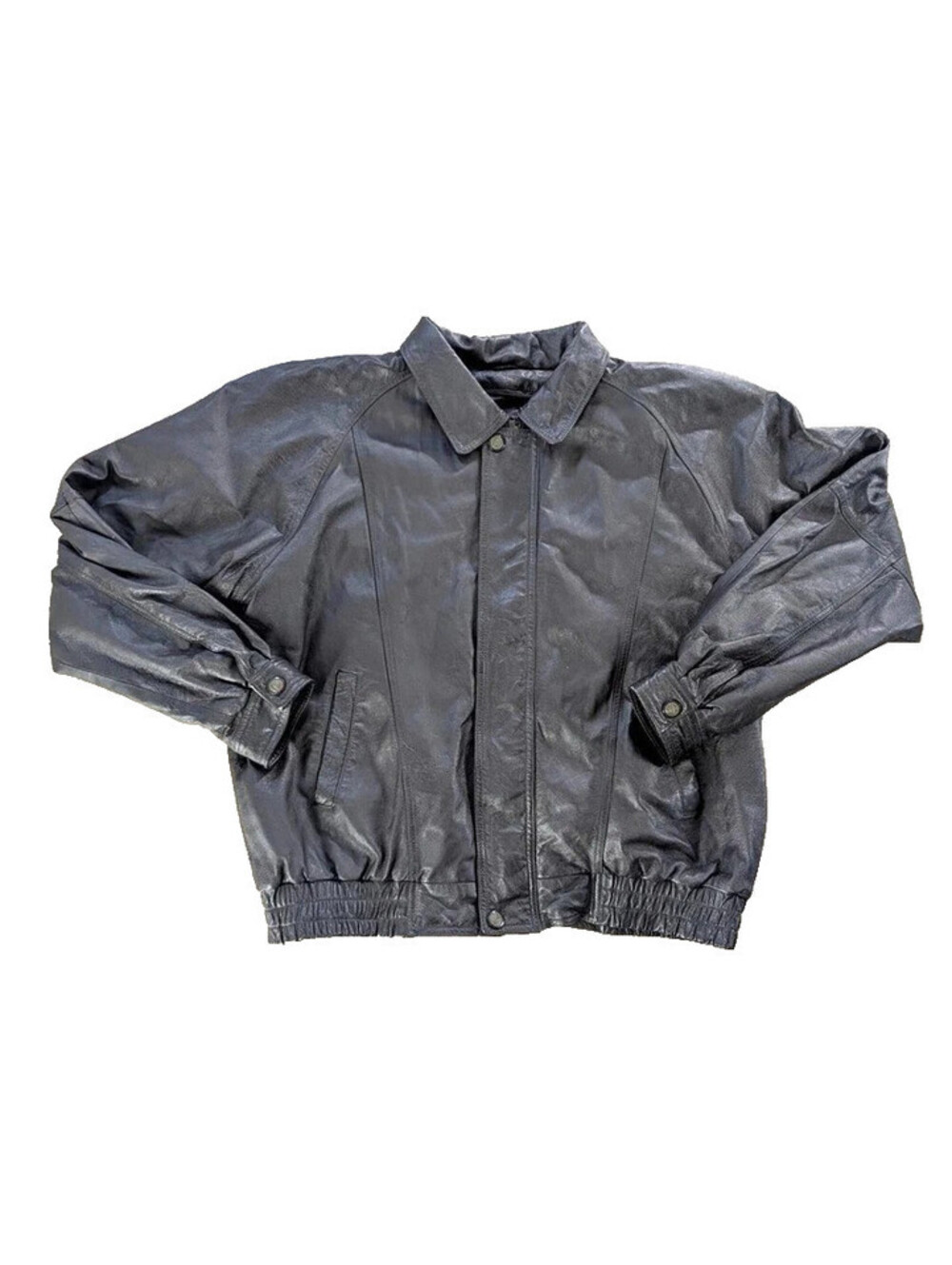 Monte Carlo Men’s Motorcycle Genuine Leather Bomber Jacket Coat Extra Large XL